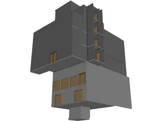 Mercer Lobby 3D Model preview