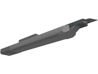 Olfa Stanley Knife pa-2 3D Model preview