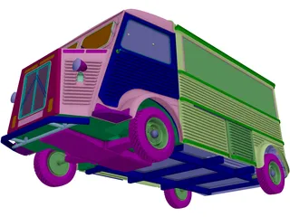 Citroen Le Type H 3D Model preview