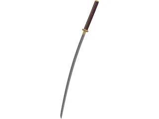 Katana 3D Model preview
