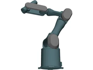 Mitsubishi PA10 Robot 3D Model preview