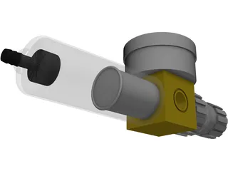 Air Regulator 3D Model preview