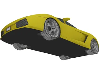Lamborghini Gallardo 3D Model preview