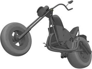 Chopper 3D Model preview