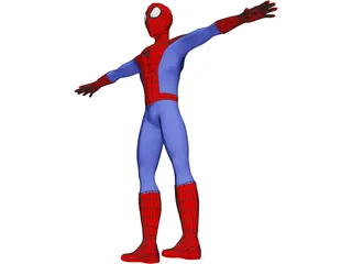Spider Man 3D Model preview