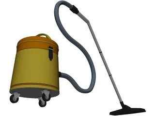 Vacuum Cleaner 3D Model preview