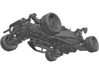 Xcalibur Rally Buggy 3D Model preview