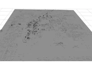 Las Vegas City 3D Model preview