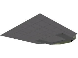 HAS - Hardened Aircraft Shelter 3D Model preview