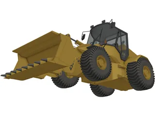 JCB 435b 3D Model preview