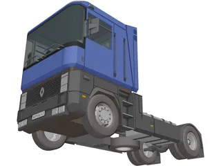 Renault Magnum 3D Model preview