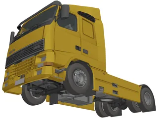 Volvo FH16 3D Model preview