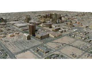 Phoenix City 3D Model preview