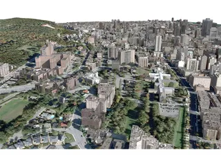 Montreal City 3D Model preview