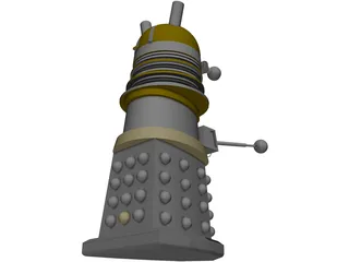 Dalek 3D Model preview