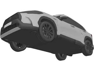 Toyota Corolla Cross 3D Model preview