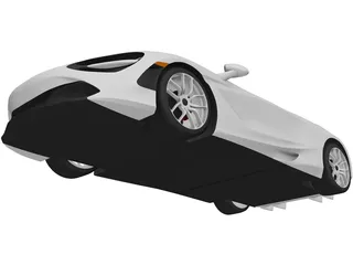 McLaren 720S Spider 3D Model preview