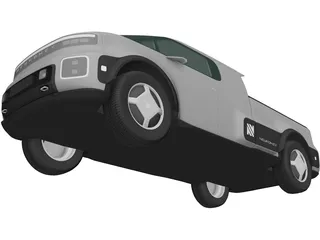 Neuron-EV T-One Concept (2019) 3D Model preview