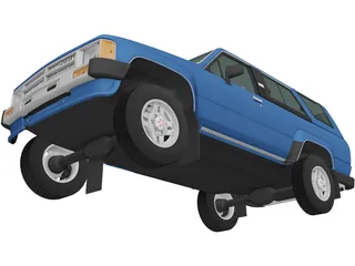 Toyota 4Runner (1986) 3D Model preview
