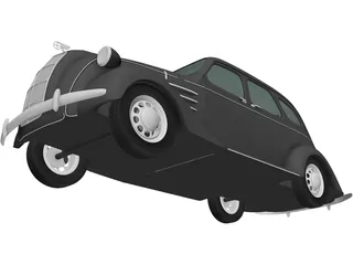 Toyota AA (1940) 3D Model preview
