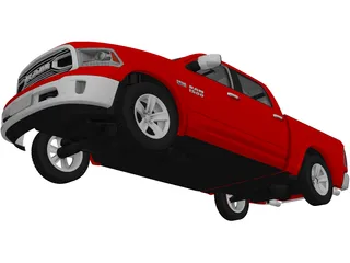 Dodge Ram Laramie (2017) 3D Model preview
