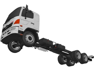 Hino 500 (2016) 3D Model preview