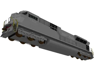 Norfolk Southern SD70ACe 3D Model preview