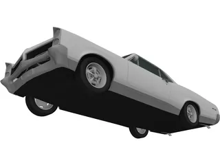 Pontiac GTO (1967) 3D Model preview