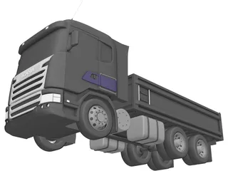 Scania G380 3D Model preview