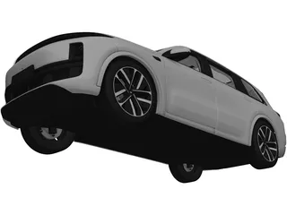 LiXiang L9 3D Model preview