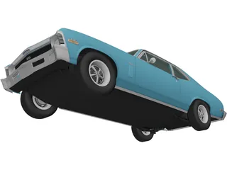 Chevrolet Nova SS (1970) 3D Model preview