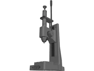 Spring Impact Press 3D Model preview