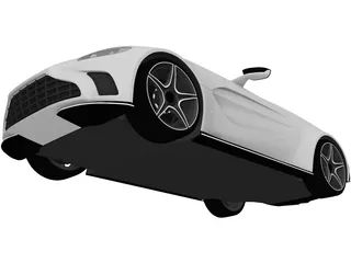 Aston Martin V12 Speedster (2021) 3D Model preview