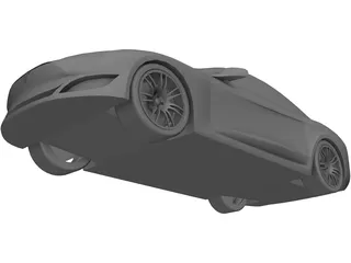 Tesla Model S 3D Model preview