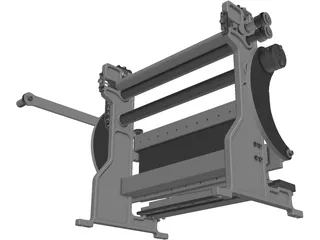 Multi Functional Sheet Metal Machine 3D Model preview