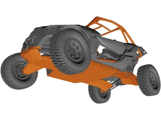 Can Am Maverick (2019) 3D Model preview