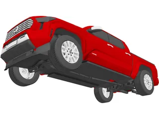 Toyota Tacoma (2024) 3D Model preview