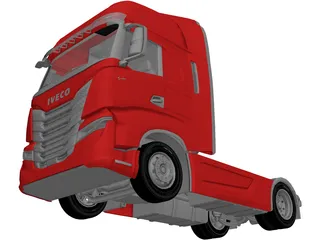 Iveco S-Way (2020) 3D Model preview