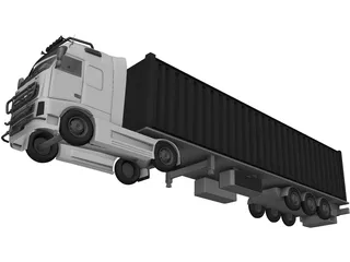 Volvo FH12 3D Model preview