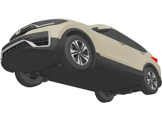 Honda CR-V LX (2021) 3D Model preview