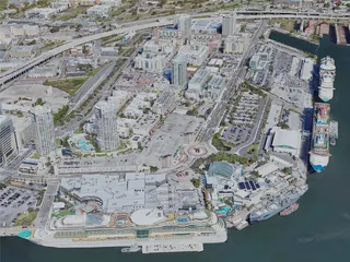 Tampa City, USA (2023) 3D Model preview