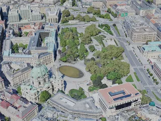Vienna City, Austria (2023) 3D Model preview
