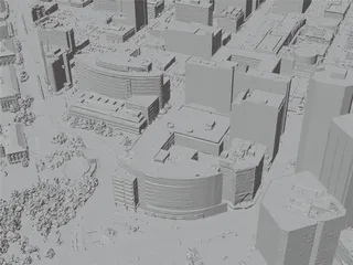 Denver City, CO, USA (2023) 3D Model preview