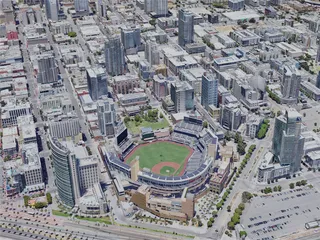 San Diego City, USA (2023) 3D Model preview