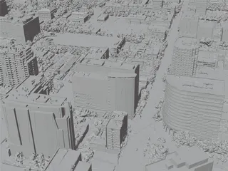 San Jose City, USA (2023) 3D Model preview