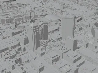 Columbus City, OH, USA (2023) 3D Model preview