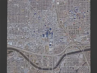 Oklahoma City, USA (2023) 3D Model preview