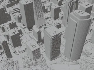 Seattle City, USA (2022) 3D Model preview
