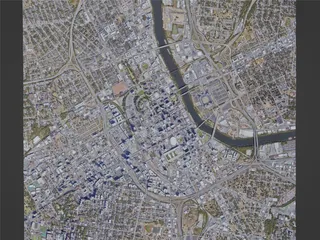 Nashville City, USA (2022) 3D Model preview