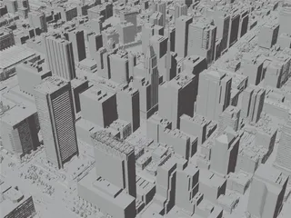 Baltimore City, USA (2023) 3D Model preview